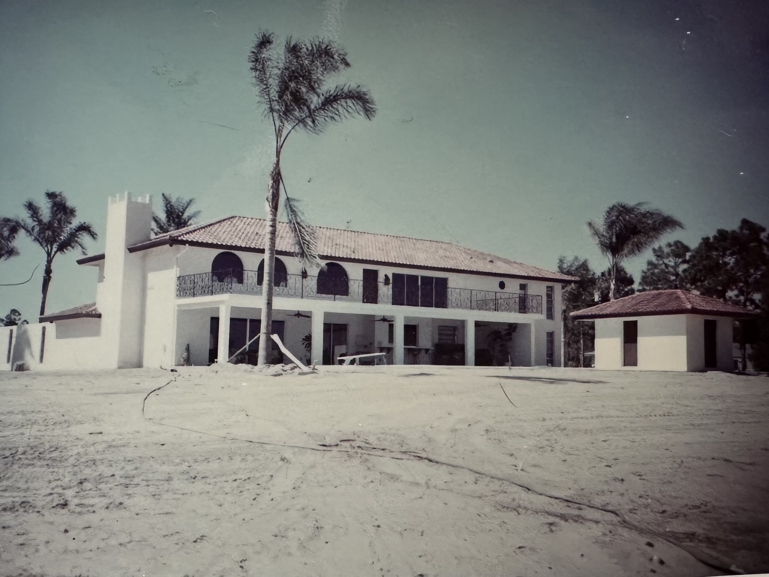 Pine Ridge Naples new home construction vintage old florida photo 1970